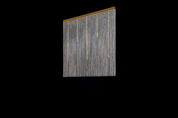 Шторы хрустальные