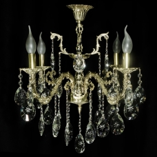 Люстра Бронзовая 041 (4 лампы)