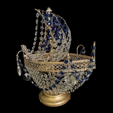 Настольная лампа Корвет №1 цветная