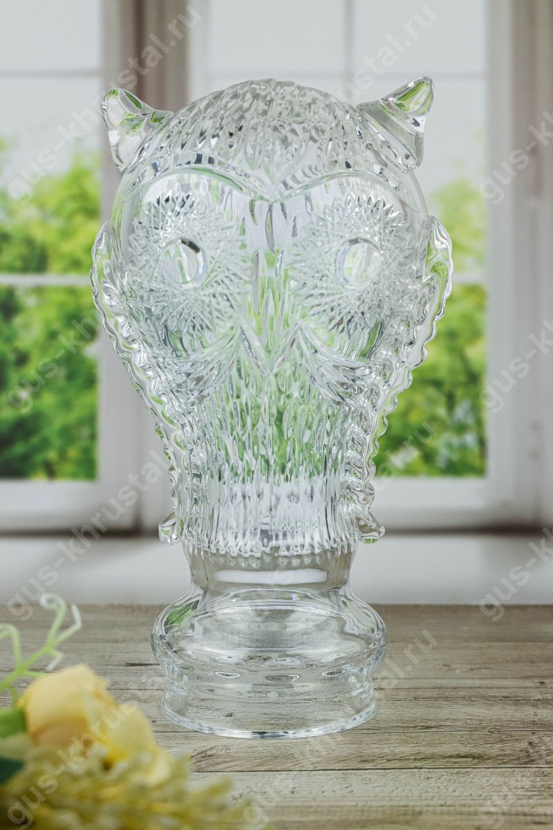 Хрустальный сувенир "Сова" малая