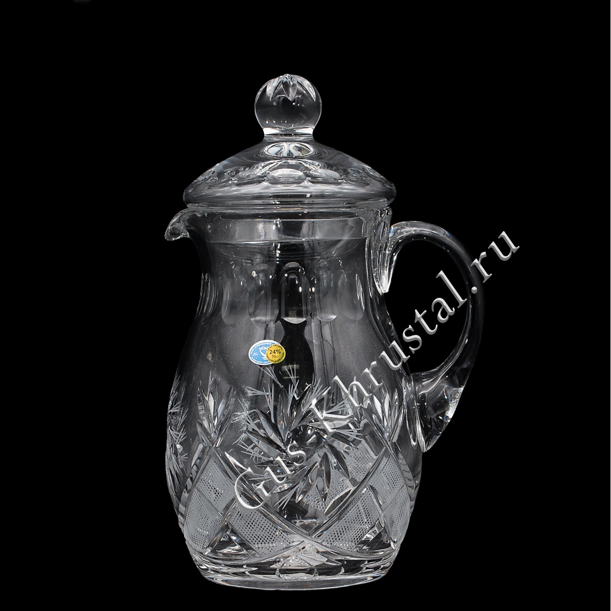 Кувшин Хрустальный для воды 04 1,5л