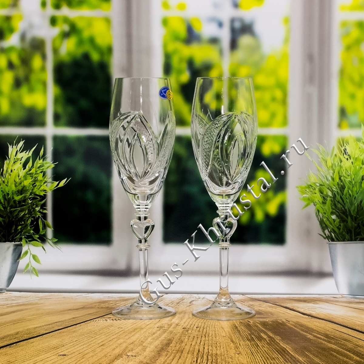 Набор из 2-х свадебных бокалов NEMAN