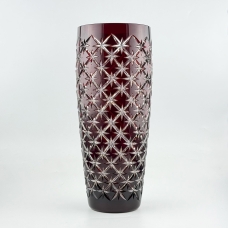 Ваза Хрустальная Для Цветов "Заря" Звезда рубиновая