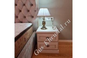 Настольная лампа Бронзовая 1 лампа - фото в интерьере